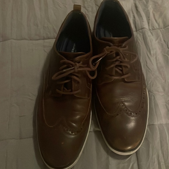 Cole Haan Other - Cole Haan size 13 chestnut with a touch of teal on the sole of the shoe.